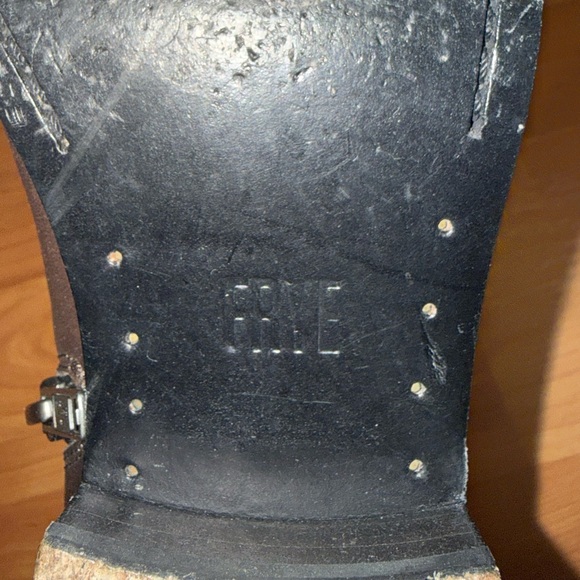 Frye Size 8.5B Dark Brown Women's Melissa  Leather Boots - Picture 11 of 12